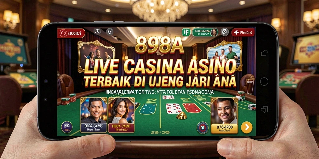 Screenshot gameplay 898A yang menawarkan pengalaman Live Casino yang mendebarkan.