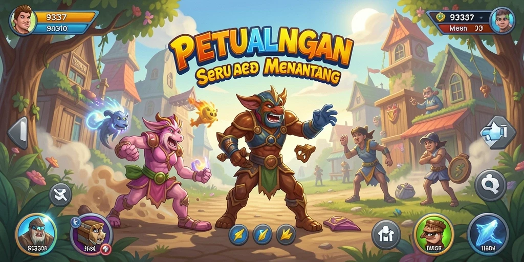 Tangkapan layar 93337 menampilkan gameplay yang menantang dan menyenangkan.