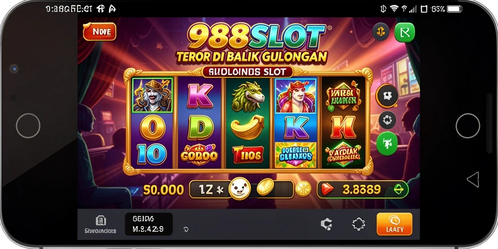 Tangkapan layar gameplay <strong>988SLOT</strong> dengan elemen horror yang menakutkan.