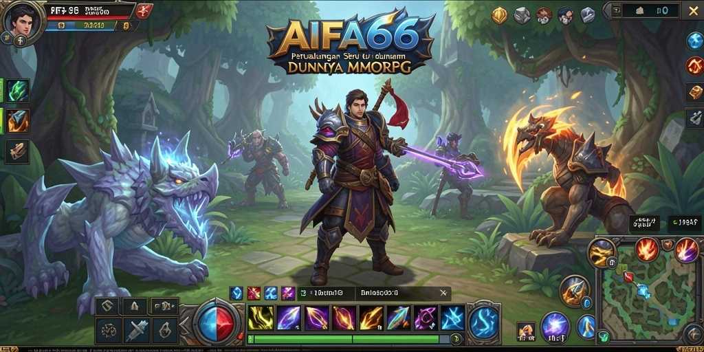 Tampilan gameplay AIFA66 yang menarik dalam dunia MMORPG.