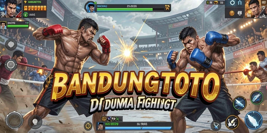 Tampilan gameplay yang intens dan penuh aksi dari BANDUNGTOTO.