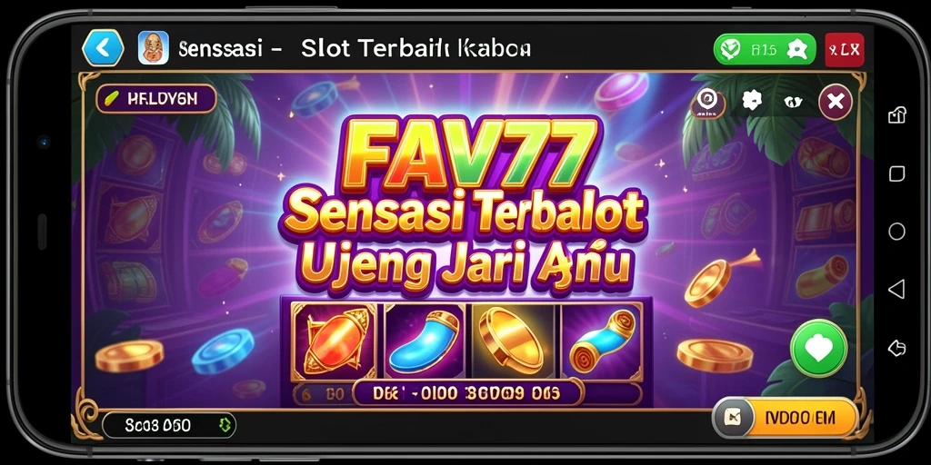Tampilan menarik dari gameplay Slot FAV77 yang mengasyikkan.