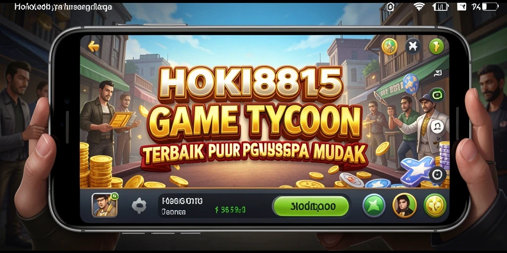 Tangkapan layar utama HOKI8815 menampilkan gameplay Tycoon yang menegangkan.