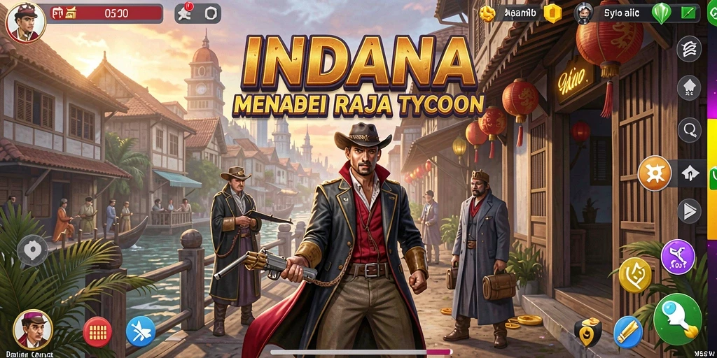 Tampilan gameplay Tycoon di INDAAA yang menarik dan interaktif.