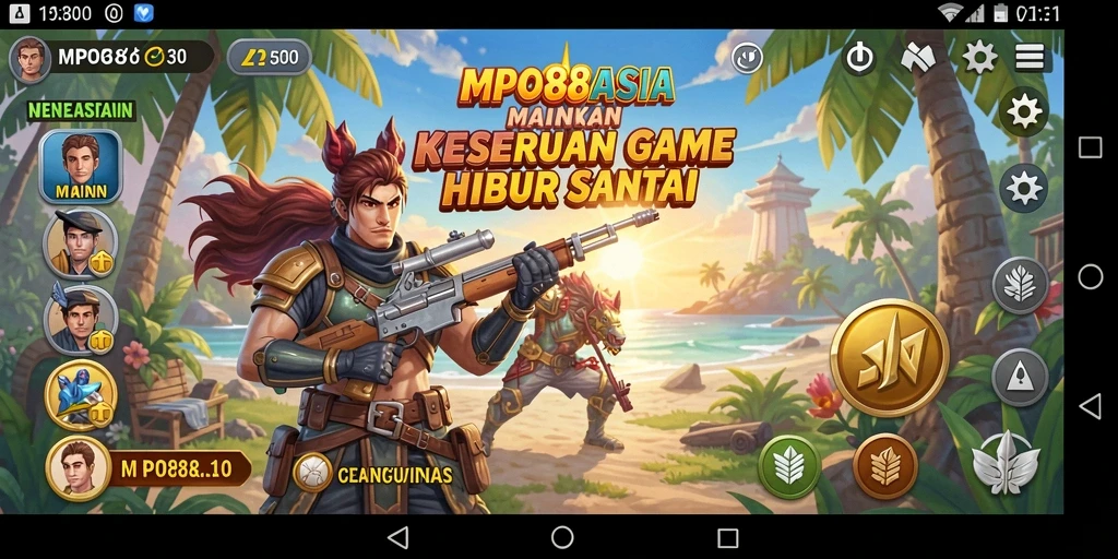 Tampilan gameplay MPO88ASIA yang seru dan menghibur.