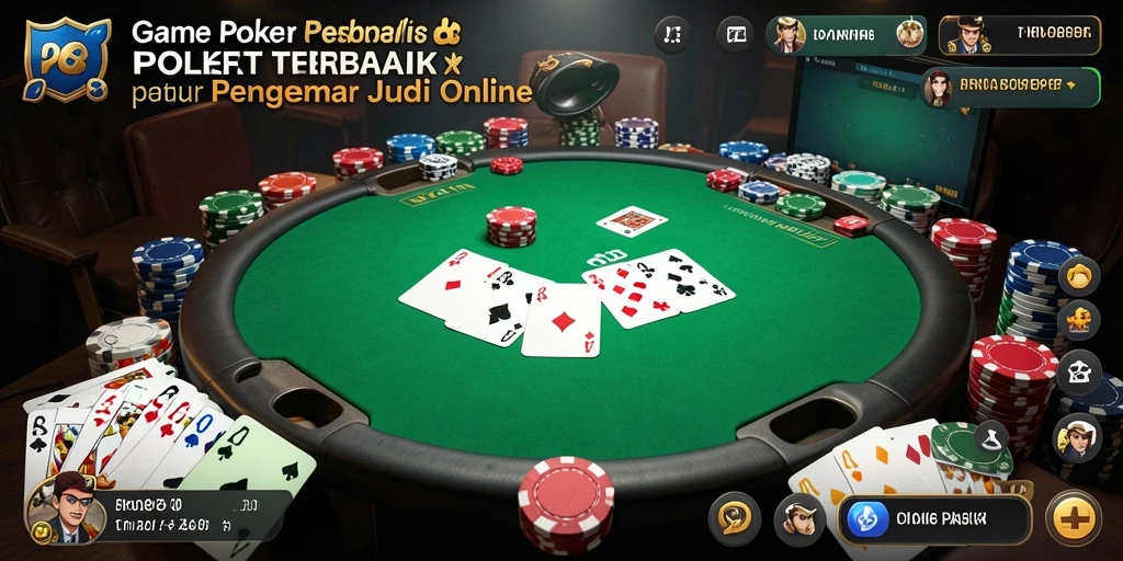 Tampilan gameplay Poker yang mendebarkan di POL88.