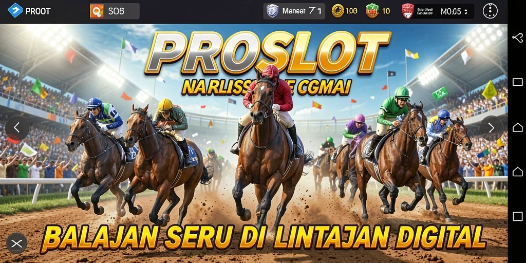Gameplay balapan yang mengasyikkan dari PROSLOT.