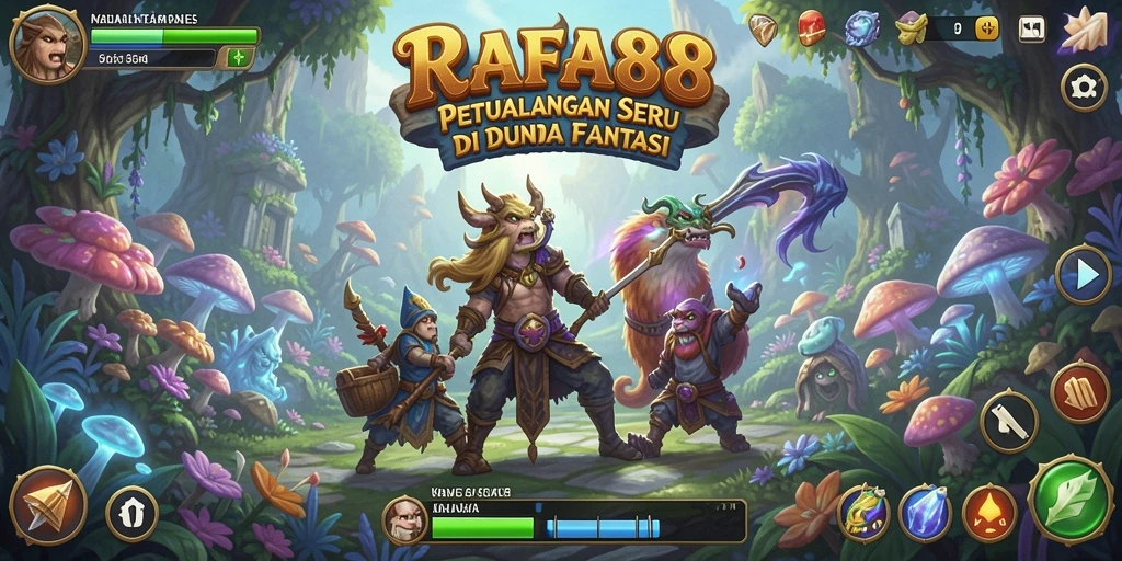 Gambaran menakjubkan dari gameplay petualangan RAFA88 yang seru.