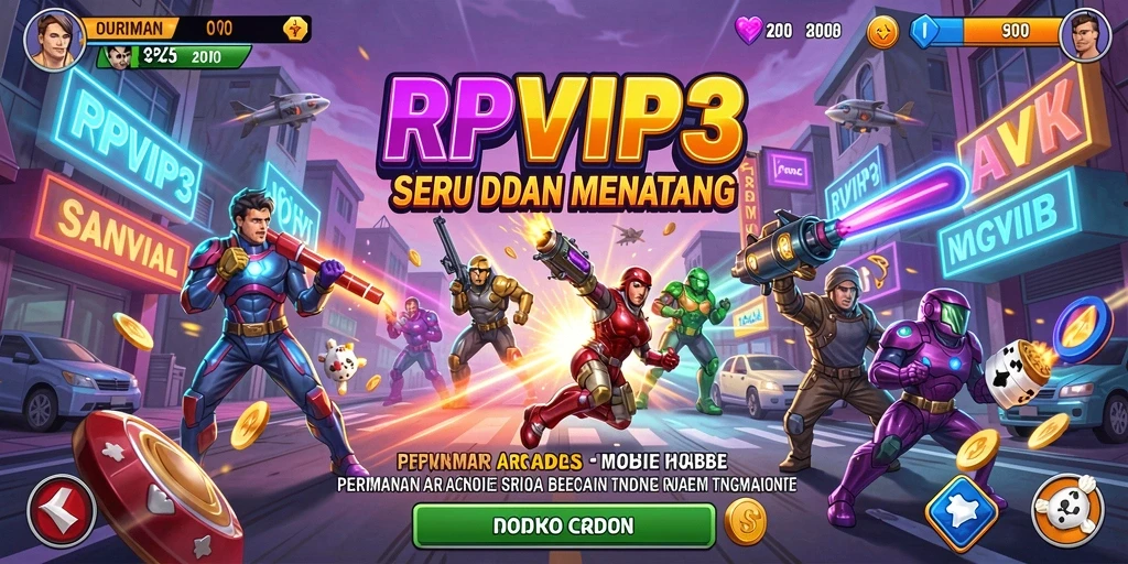 Tampilan gameplay RPVIP3 yang menarik dan seru.