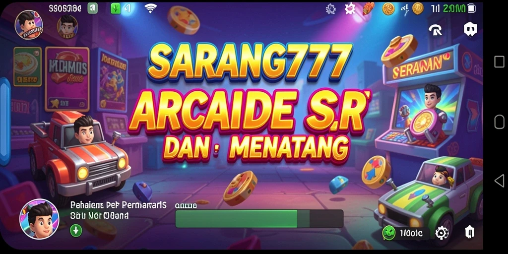 Tampilan dinamis dari gameplay menarik di SARANG777.