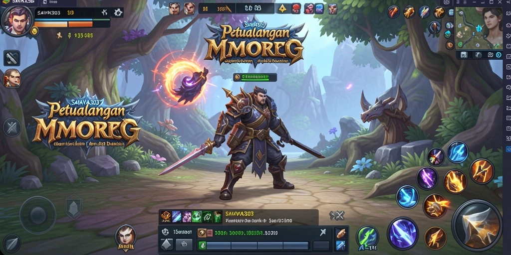 Menampilkan gameplay seru di dunia MMORPG SAVAYA303.