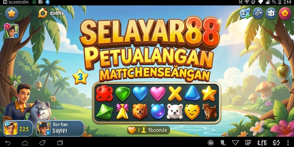 Tampilan gameplay SELAYAR88 yang seru dan penuh warna.