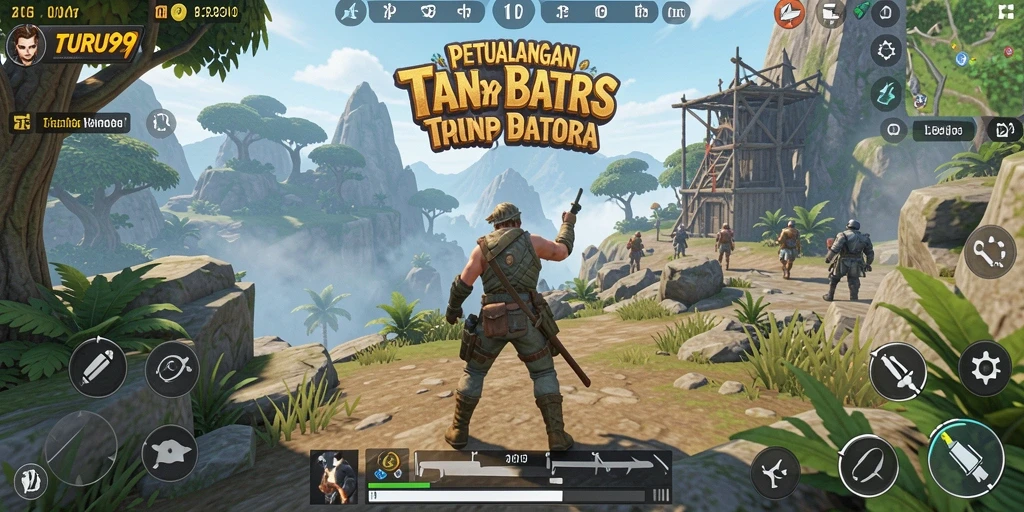 Gameplay seru di dunia terbuka TURU99 yang penuh petualangan.